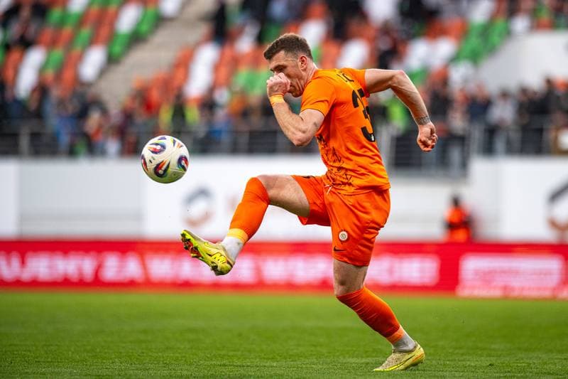 Football. PKO BP Ekstraklasa. Zaglebie Lubin - Bruk-Bet Termalica Nieciecza. 24.04.2026