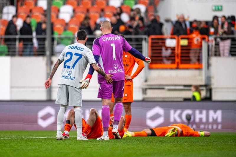 Football. PKO BP Ekstraklasa. Zaglebie Lubin - Bruk-Bet Termalica Nieciecza. 24.04.2026