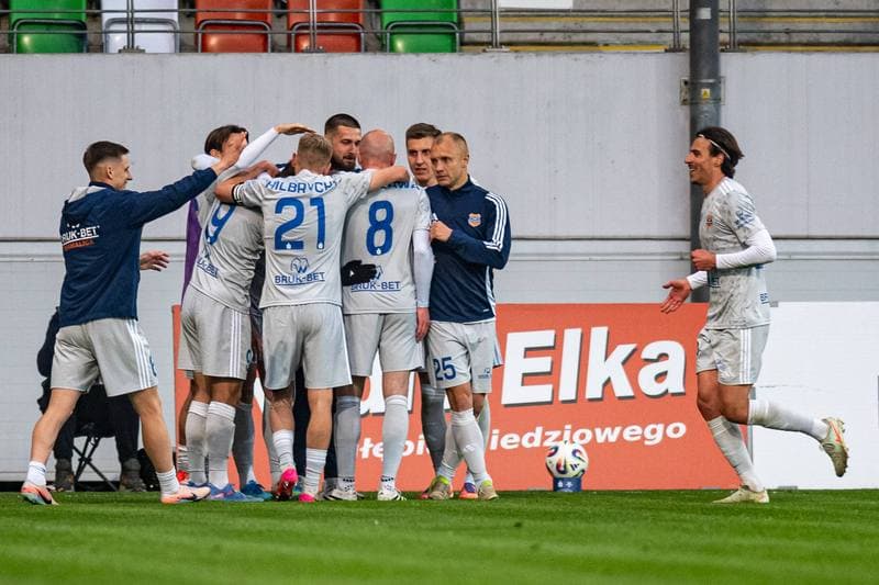 Football. PKO BP Ekstraklasa. Zaglebie Lubin - Bruk-Bet Termalica Nieciecza. 24.04.2026