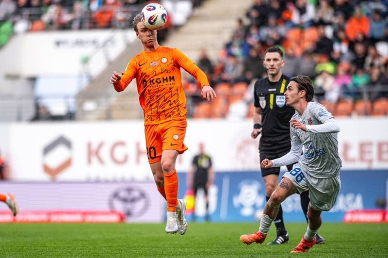 Football. PKO BP Ekstraklasa. Zaglebie Lubin - Bruk-Bet Termalica Nieciecza. 24.04.2026