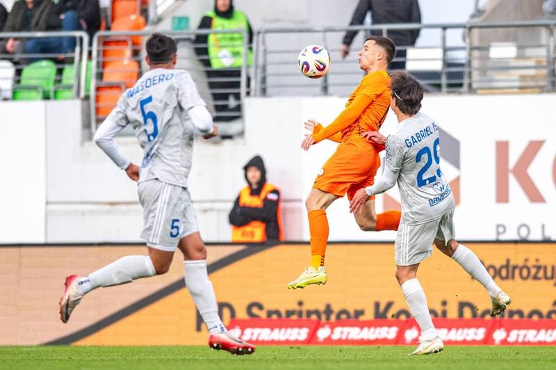 Football. PKO BP Ekstraklasa. Zaglebie Lubin - Bruk-Bet Termalica Nieciecza. 24.04.2026
