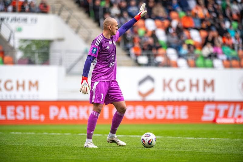 Football. PKO BP Ekstraklasa. Zaglebie Lubin - Bruk-Bet Termalica Nieciecza. 24.04.2026