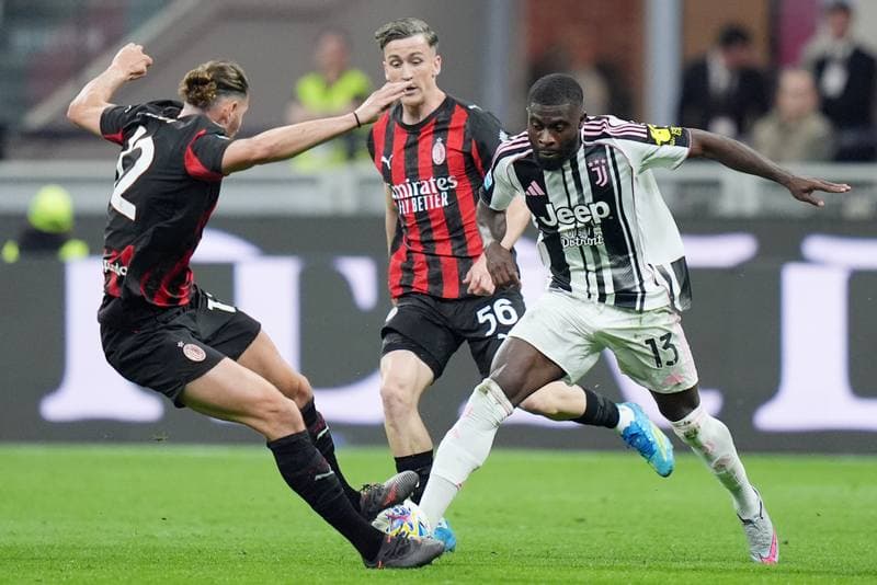 Football. Serie A. AC Milan - Juventus. 26.04.2026