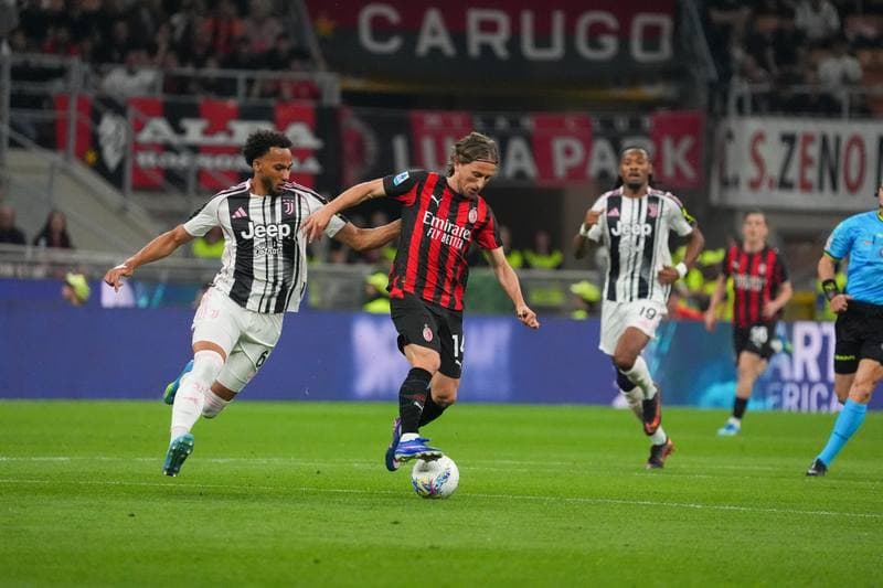 Football. Serie A. AC Milan - Juventus. 26.04.2026