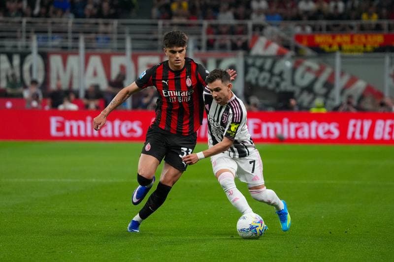 Football. Serie A. AC Milan - Juventus. 26.04.2026