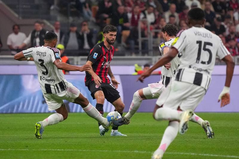 Football. Serie A. AC Milan - Juventus. 26.04.2026