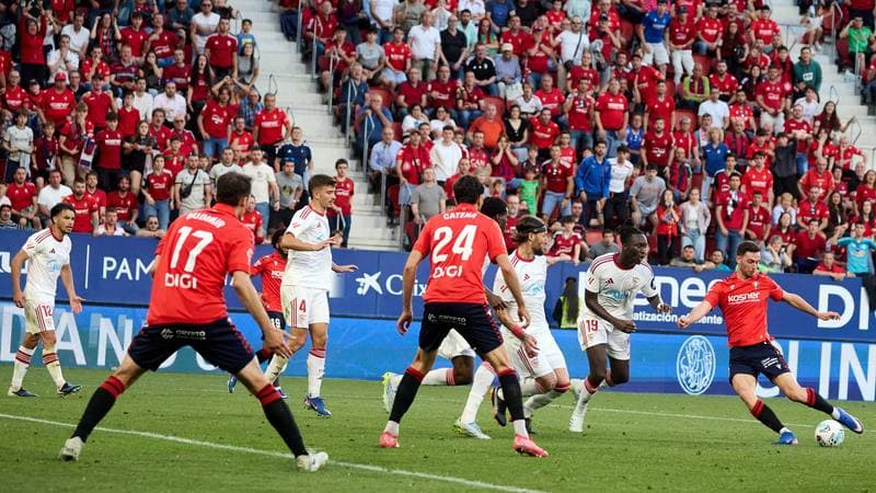 Football. La Liga. CA Osasuna - Sevilla FC. 26.04.2026