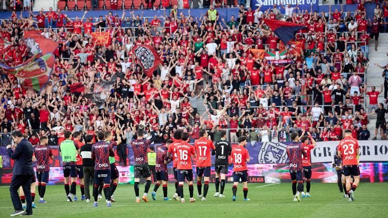 Football. La Liga. CA Osasuna - Sevilla FC. 26.04.2026