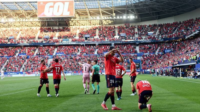 Football. La Liga. CA Osasuna - Sevilla FC. 26.04.2026