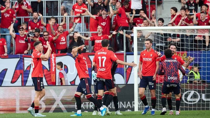 Football. La Liga. CA Osasuna - Sevilla FC. 26.04.2026