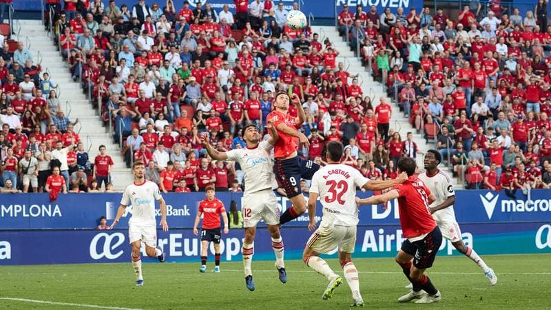 Football. La Liga. CA Osasuna - Sevilla FC. 26.04.2026