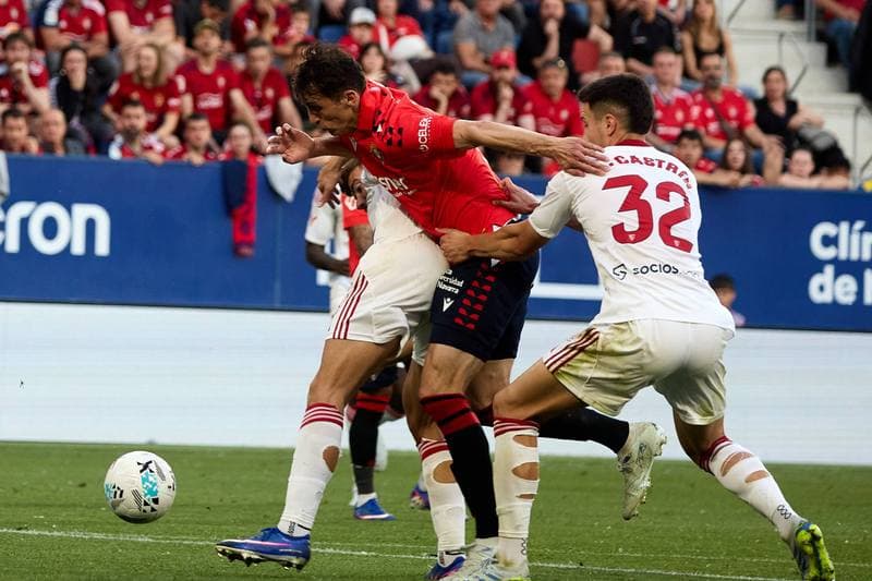 Football. La Liga. CA Osasuna - Sevilla FC. 26.04.2026