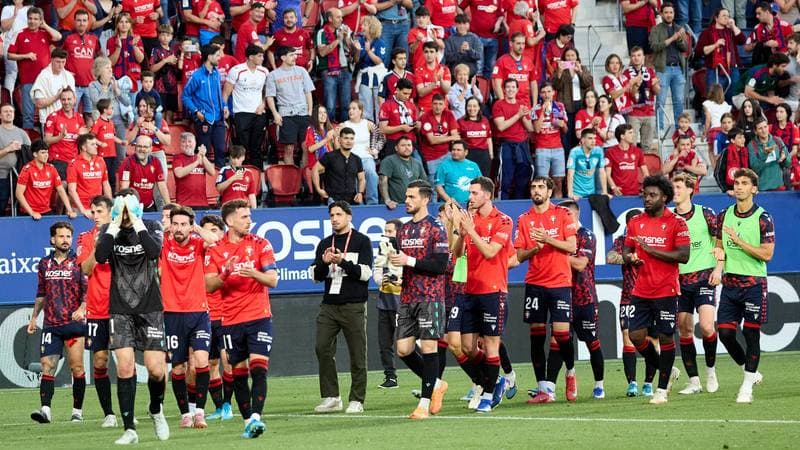 Football. La Liga. CA Osasuna - Sevilla FC. 26.04.2026