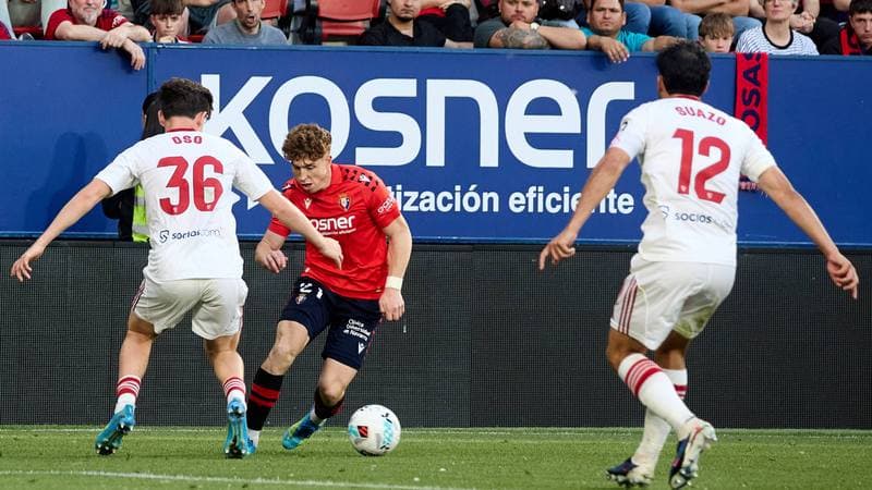 Football. La Liga. CA Osasuna - Sevilla FC. 26.04.2026