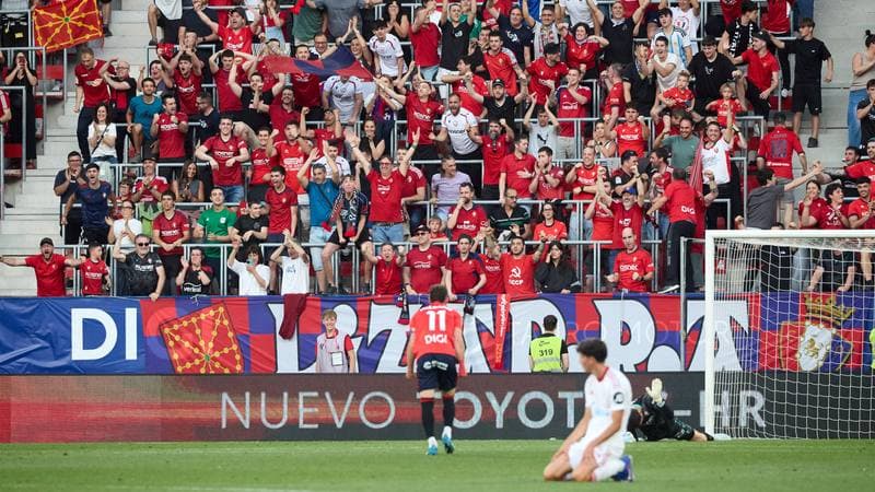 Football. La Liga. CA Osasuna - Sevilla FC. 26.04.2026