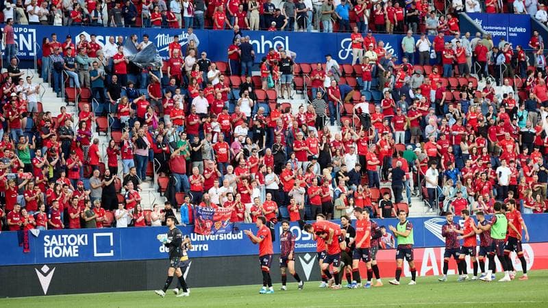 Football. La Liga. CA Osasuna - Sevilla FC. 26.04.2026
