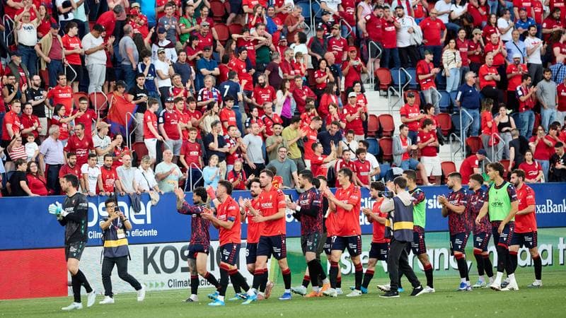 Football. La Liga. CA Osasuna - Sevilla FC. 26.04.2026