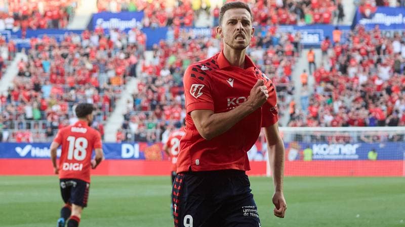 Football. La Liga. CA Osasuna - Sevilla FC. 26.04.2026