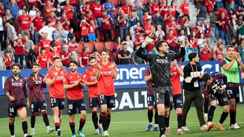Football. La Liga. CA Osasuna - Sevilla FC. 26.04.2026