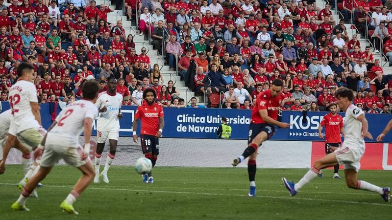 Football. La Liga. CA Osasuna - Sevilla FC. 26.04.2026