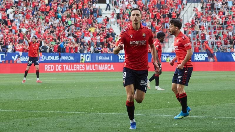 Football. La Liga. CA Osasuna - Sevilla FC. 26.04.2026