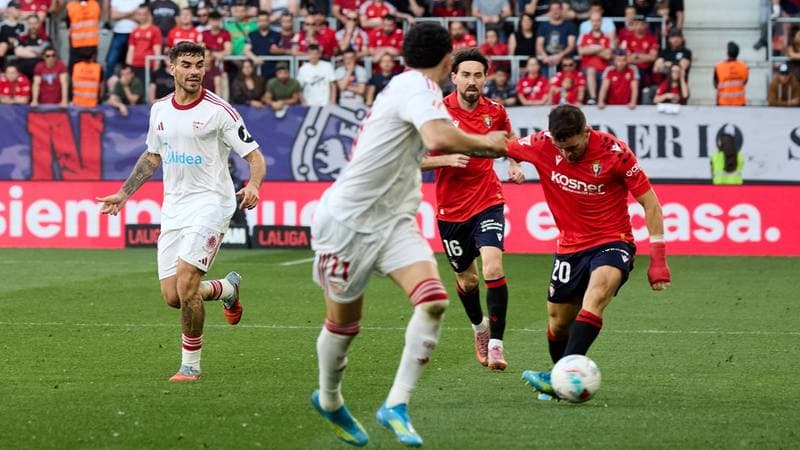 Football. La Liga. CA Osasuna - Sevilla FC. 26.04.2026