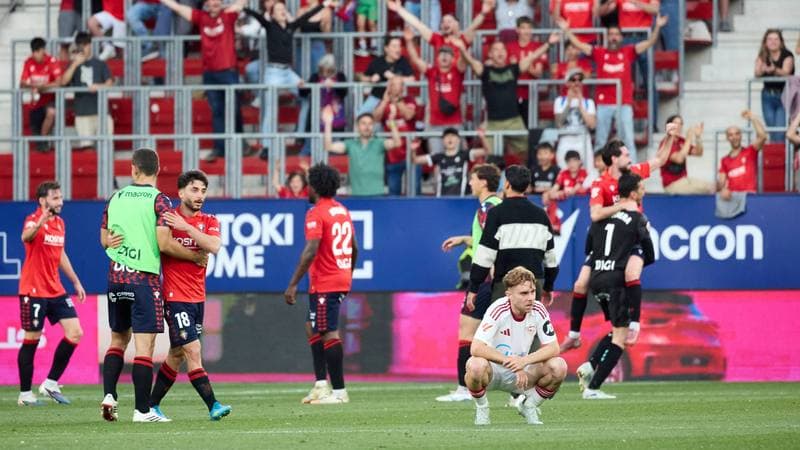 Football. La Liga. CA Osasuna - Sevilla FC. 26.04.2026