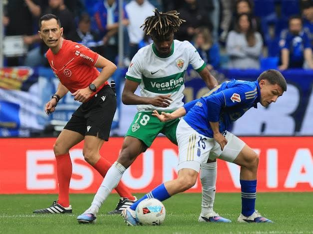 Football. La Liga. Real Oviedo - Elche. 26.04.2026