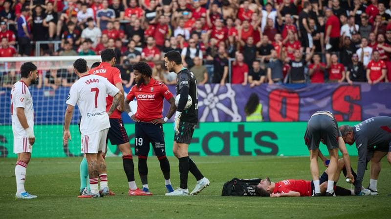 Football. La Liga. CA Osasuna - Sevilla FC. 26.04.2026