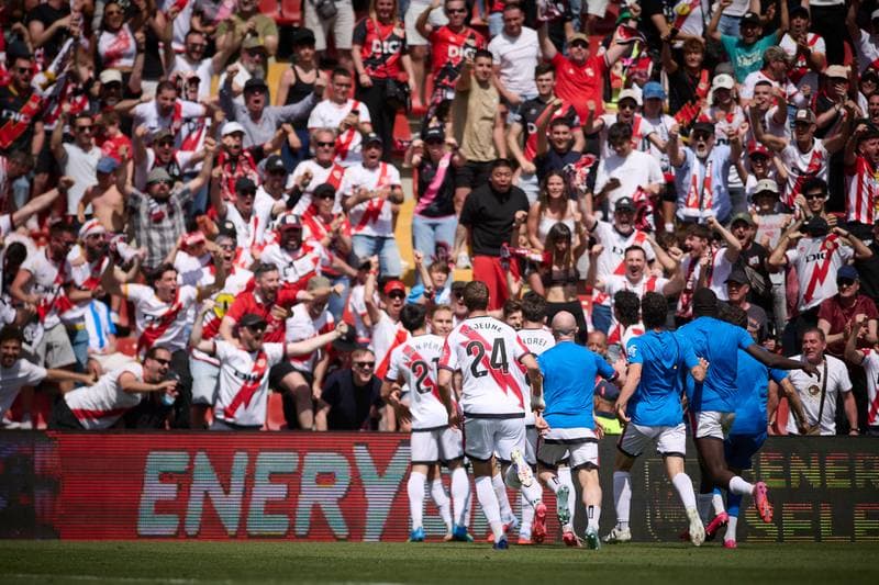 Football. La Liga. Rayo Vallecano - Real Sociedad. 26.04.2026