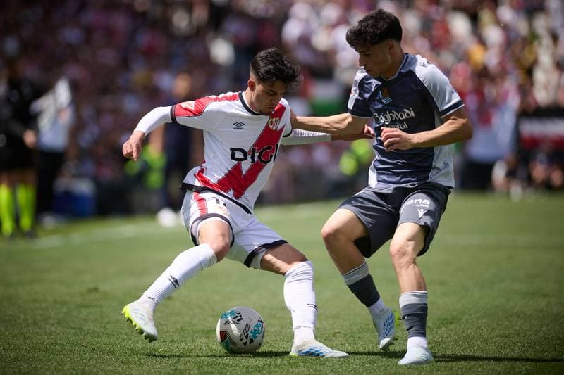Football. La Liga. Rayo Vallecano - Real Sociedad. 26.04.2026