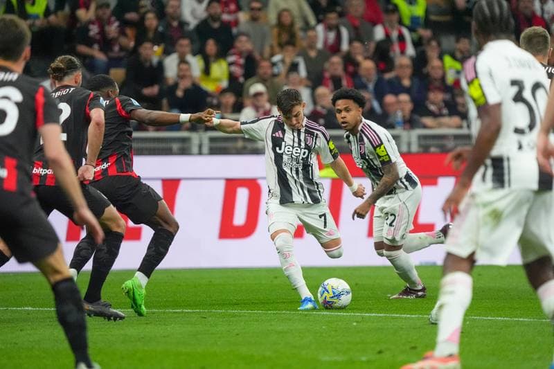 Football. Serie A. AC Milan - Juventus. 26.04.2026