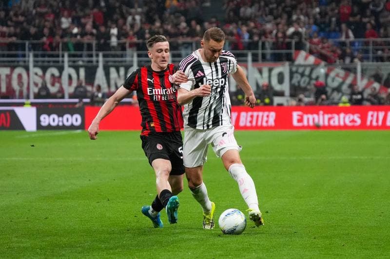 Football. Serie A. AC Milan - Juventus. 26.04.2026