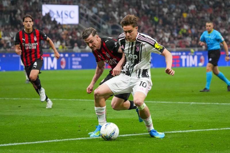 Football. Serie A. AC Milan - Juventus. 26.04.2026