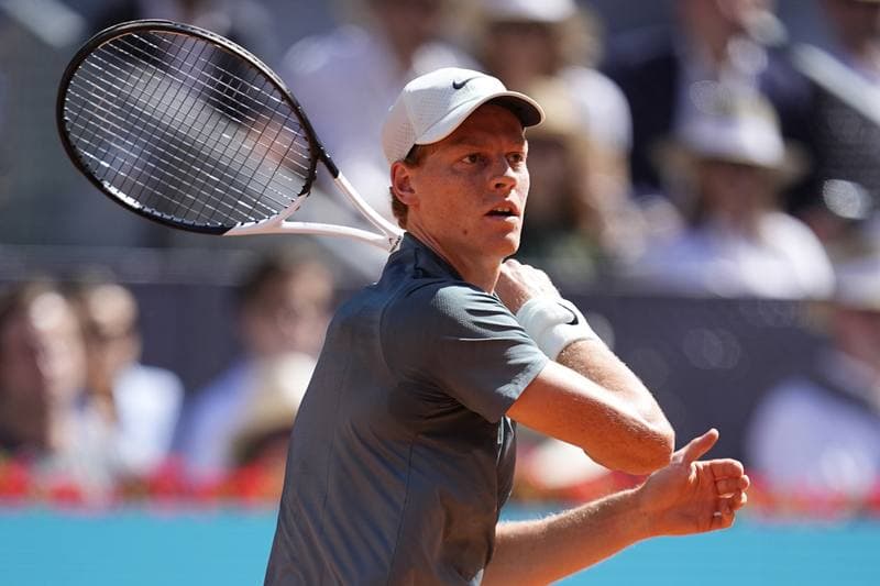 Tennis. Mutua Madrid Open. Jannik Sinner - Elmer Moller. 26.04.2026