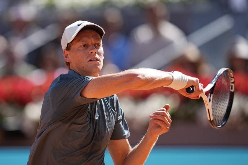 Tennis. Mutua Madrid Open. Jannik Sinner - Elmer Moller. 26.04.2026