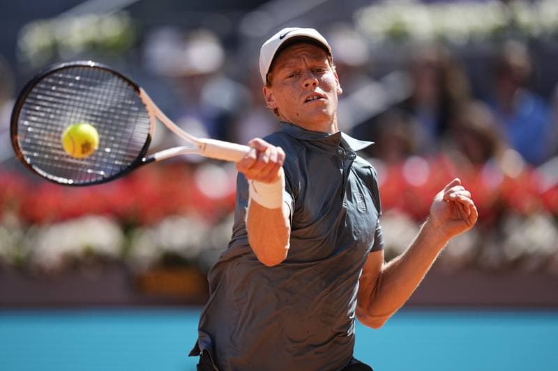 Tennis. Mutua Madrid Open. Jannik Sinner - Elmer Moller. 26.04.2026