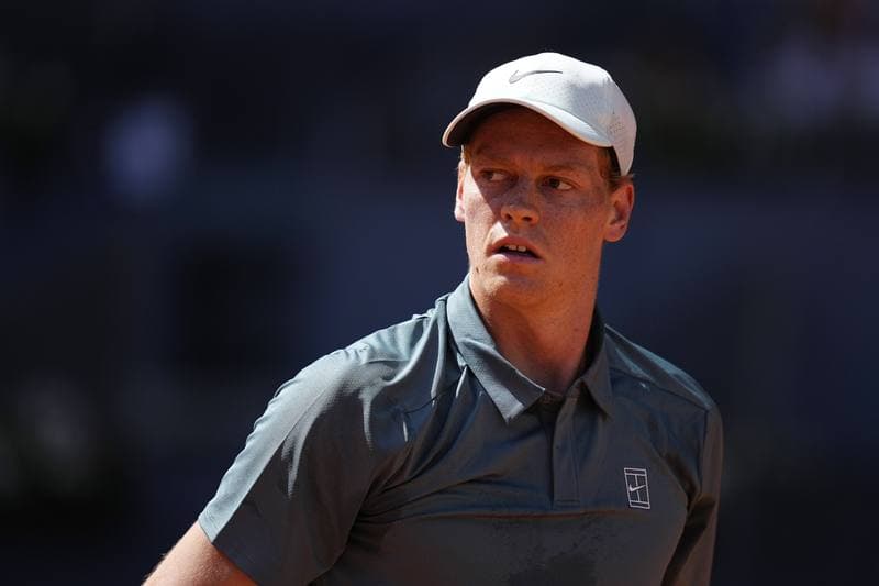 Tennis. Mutua Madrid Open. Jannik Sinner - Elmer Moller. 26.04.2026