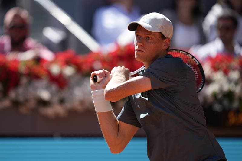 Tennis. Mutua Madrid Open. Jannik Sinner - Elmer Moller. 26.04.2026