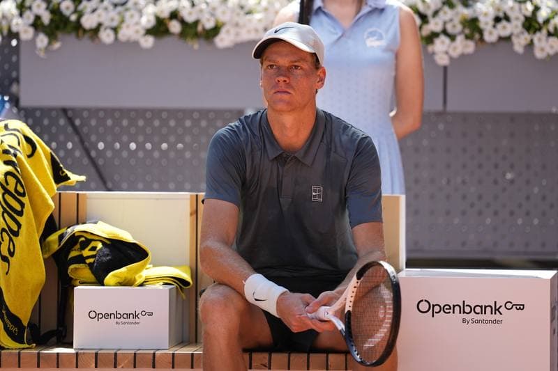 Tennis. Mutua Madrid Open. Jannik Sinner - Elmer Moller. 26.04.2026