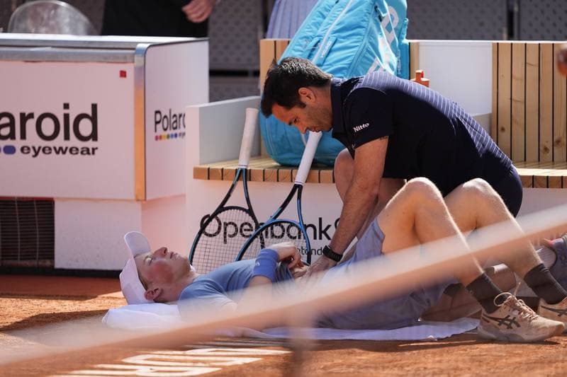 Tennis. Mutua Madrid Open. Jannik Sinner - Elmer Moller. 26.04.2026