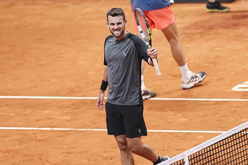 Tennis. Mutua Madrid Open. Theo Arribage - Albano Olivetti. 26.04.2026