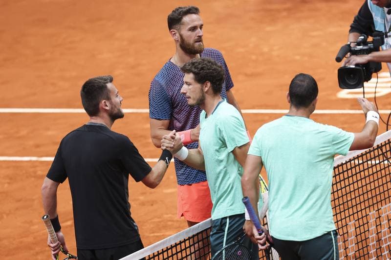 Tennis. Mutua Madrid Open. Theo Arribage - Albano Olivetti. 26.04.2026