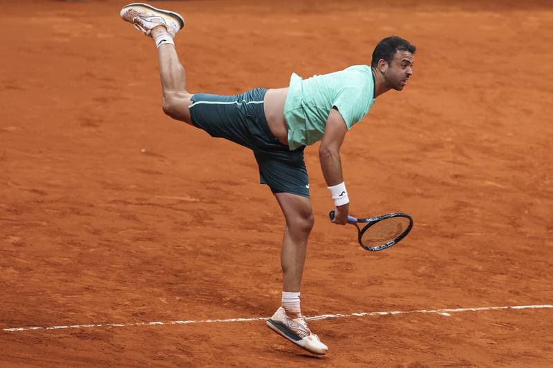 Tennis. Mutua Madrid Open. Theo Arribage - Albano Olivetti. 26.04.2026