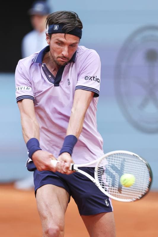 Tennis. Mutua Madrid Open. Theo Arribage - Albano Olivetti. 26.04.2026