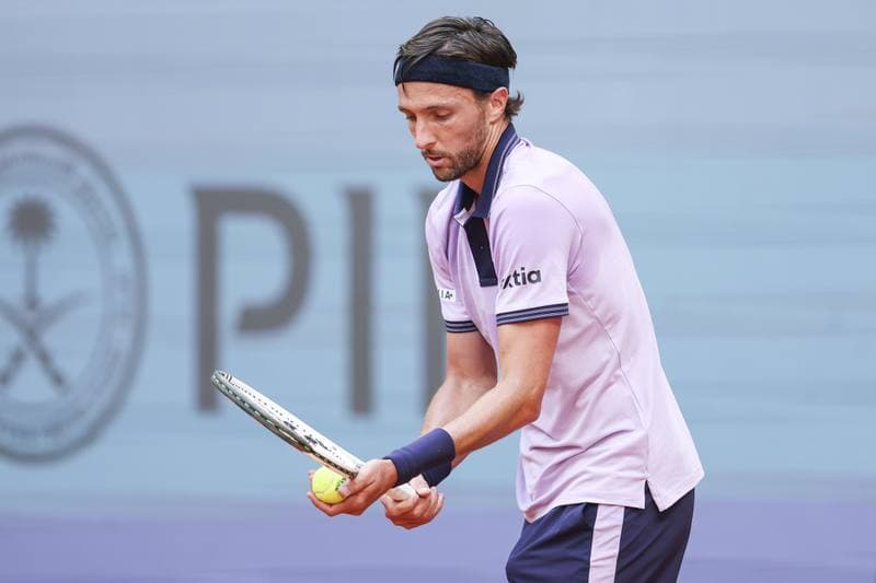 Tennis. Mutua Madrid Open. Theo Arribage - Albano Olivetti. 26.04.2026