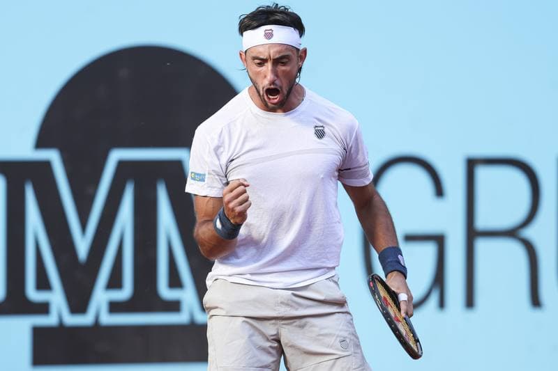 Tennis. Mutua Madrid Open. Theo Arribage - Albano Olivetti. 26.04.2026