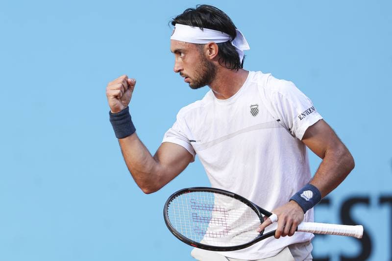Tennis. Mutua Madrid Open. Theo Arribage - Albano Olivetti. 26.04.2026