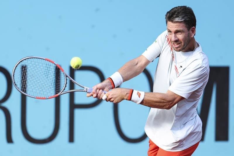 Tennis. Mutua Madrid Open. Theo Arribage - Albano Olivetti. 26.04.2026