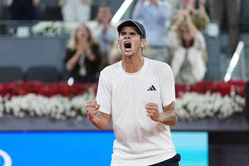 Tennis. Mutua Madrid Open. Theo Arribage - Albano Olivetti. 26.04.2026